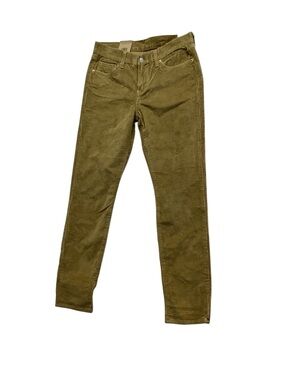 Levi's Boyfriend Tapered Leg Corduroy Womens Size 28X30 Golden Brown